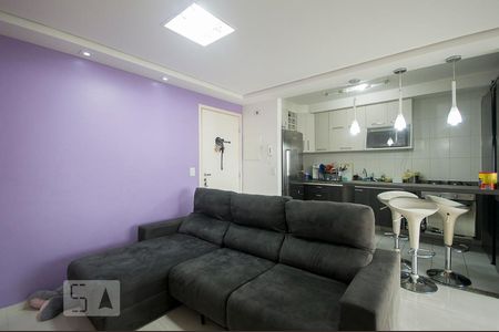 Sala/Cozinha de apartamento à venda com 2 quartos, 67m² em Vila Firmiano Pinto, São Paulo