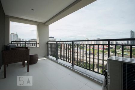 Sacada de apartamento para alugar com 1 quarto, 63m² em Cidade Monções, São Paulo