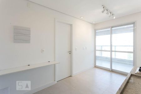 Sala/Cozinha de apartamento para alugar com 1 quarto, 33m² em Brooklin Paulista, São Paulo