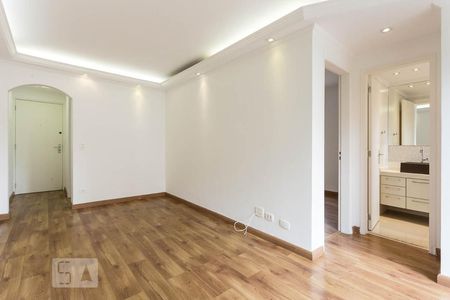 Sala de apartamento à venda com 1 quarto, 50m² em Indianópolis, São Paulo