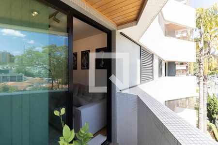 Varanda da Sala de apartamento para alugar com 1 quarto, 45m² em Aclimação, São Paulo