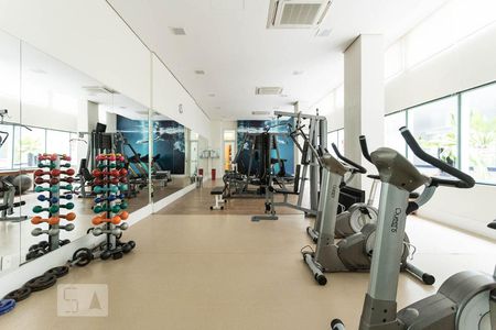 Apartamento para alugar com 37m², 1 quarto e 1 vaga Apartamento para alugar com 37m², 1 quarto e 1 vagaAcademia