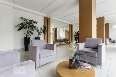 Apartamento para alugar com 37m², 1 quarto e 1 vaga Apartamento para alugar com 37m², 1 quarto e 1 vagaHall social