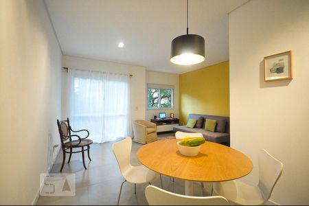 sala de apartamento à venda com 1 quarto, 60m² em Jardim Leonor, São Paulo