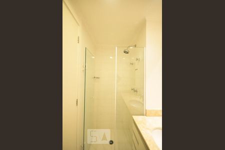 detalhe do banheiro de apartamento à venda com 1 quarto, 60m² em Jardim Leonor, São Paulo