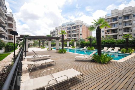 Apartamento para alugar com 60m², 1 quarto e 2 vagaspiscina