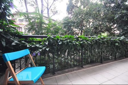 varanda de apartamento à venda com 1 quarto, 60m² em Jardim Leonor, São Paulo