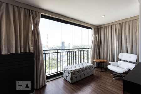Varanda de apartamento para alugar com 1 quarto, 63m² em Cidade Monções, São Paulo