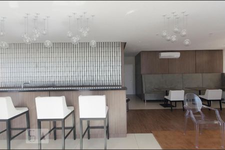 Apartamento à venda com 47m², 1 quarto e 1 vagaSalão gourmet