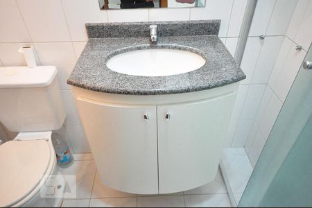 detalhe do banheiro de apartamento para alugar com 2 quartos, 52m² em Vila Andrade, São Paulo