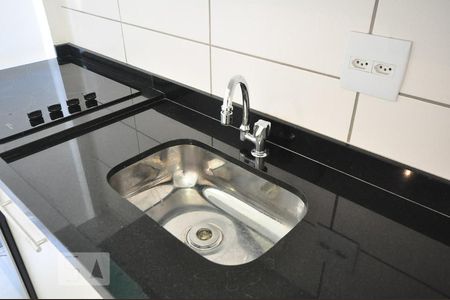 Studio à venda com 38m², 1 quarto e 1 vagadetalhe da cozinha