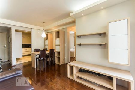 Sala de apartamento à venda com 1 quarto, 70m² em Itaim Bibi, São Paulo