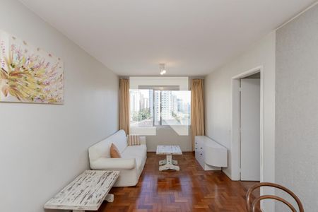 Sala de apartamento para alugar com 2 quartos, 75m² em Campo Belo, São Paulo