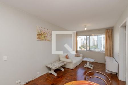 Sala de apartamento para alugar com 2 quartos, 75m² em Campo Belo, São Paulo