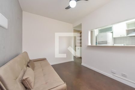 Sala de apartamento à venda com 1 quarto, 40m² em Bela Vista, São Paulo