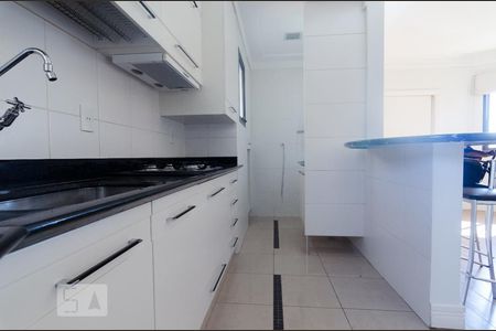Cozinha de apartamento para alugar com 1 quarto, 56m² em Cambuí, Campinas