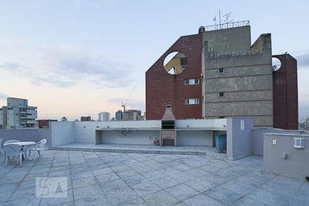 Studio à venda com 40m², 1 quarto e 1 vagaChurrasqueira