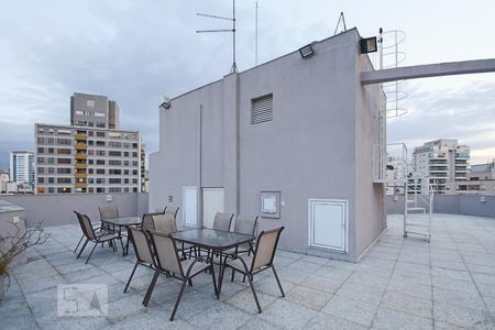 Studio à venda com 40m², 1 quarto e 1 vagaChurrasqueira