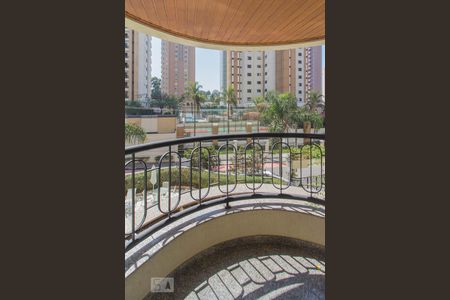 Varanda de apartamento para alugar com 3 quartos, 120m² em Jardim Anália Franco, São Paulo