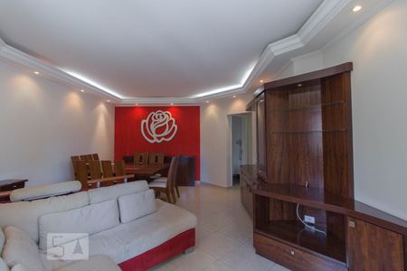 Sala de apartamento para alugar com 3 quartos, 120m² em Jardim Anália Franco, São Paulo