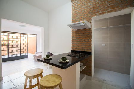 Cozinha de apartamento para alugar com 1 quarto, 40m² em Perdizes, São Paulo
