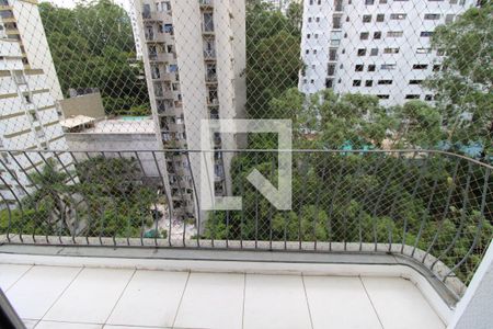 Varanda da Sala de apartamento à venda com 3 quartos, 110m² em Vila Andrade, São Paulo