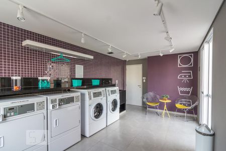 Apartamento para alugar com 41m², 1 quarto e 1 vaga Apartamento para alugar com 41m², 1 quarto e 1 vagaLavanderia