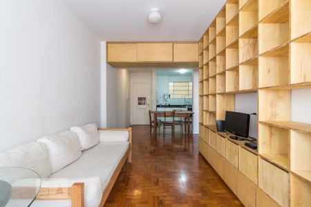 Sala de apartamento para alugar com 1 quarto, 55m² em Vila Buarque, São Paulo