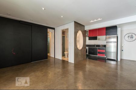 Sala de apartamento para alugar com 1 quarto, 55m² em Vila Suzana, São Paulo