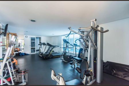 Apartamento para alugar com 134m², 1 quarto e 2 vagas Apartamento para alugar com 134m², 1 quarto e 2 vagasAcademia