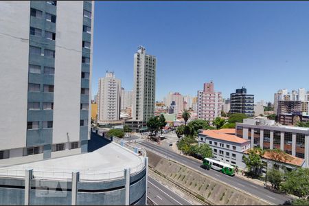 Vista da janela de kitnet/studio para alugar com 1 quarto, 40m² em Centro, Campinas