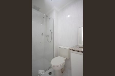 Banheiro de apartamento para alugar com 2 quartos, 55m² em Vila Gomes Cardim, São Paulo