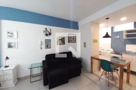Sala de apartamento à venda com 1 quarto, 38m² em Centro, Campinas