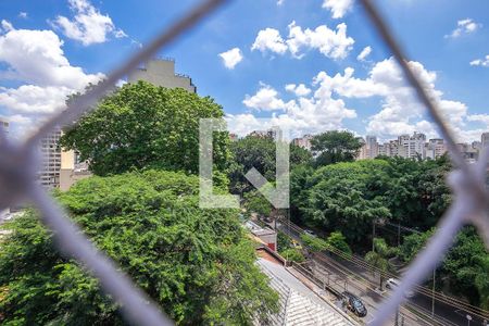Sala - Vista de apartamento para alugar com 1 quarto, 60m² em Pinheiros, São Paulo
