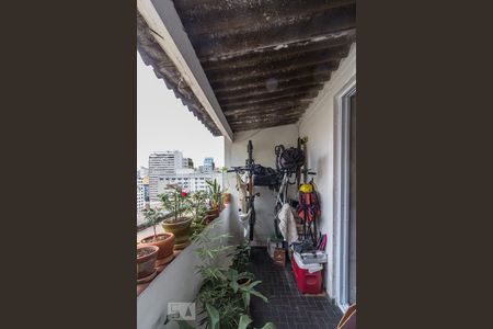 Varanda de kitnet/studio à venda com 1 quarto, 40m² em Vila Buarque, São Paulo