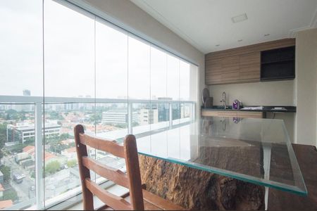 Varanda Gourmet de apartamento à venda com 2 quartos, 70m² em Vila Gertrudes, São Paulo