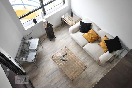 Apartamento à venda com 65m², 1 quarto e 2 vagasvista para sala