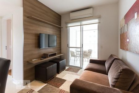 Sala de apartamento à venda com 2 quartos, 60m² em Vila Olímpia, São Paulo