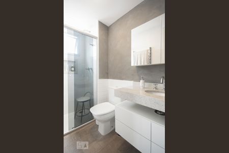 Apartamento à venda com 45m², 1 quarto e 1 vaga Apartamento à venda com 45m², 1 quarto e 1 vagaBanheiro