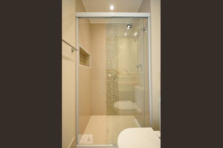 detalhe do banheiro de apartamento para alugar com 2 quartos, 61m² em Vila Andrade, São Paulo