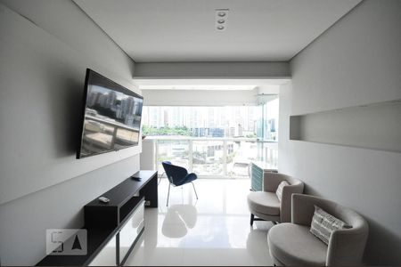 sala de apartamento para alugar com 2 quartos, 61m² em Vila Andrade, São Paulo
