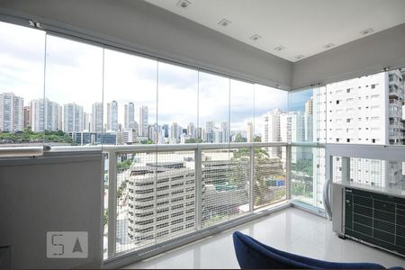 varanda de apartamento para alugar com 2 quartos, 61m² em Vila Andrade, São Paulo