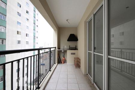 Varanda Gourmet de apartamento para alugar com 2 quartos, 80m² em Quarta Parada , São Paulo