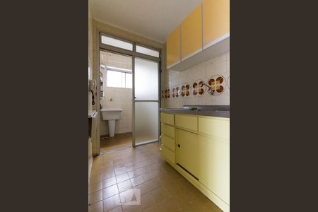 Cozinha de apartamento para alugar com 1 quarto, 40m² em Vila Clementino, São Paulo