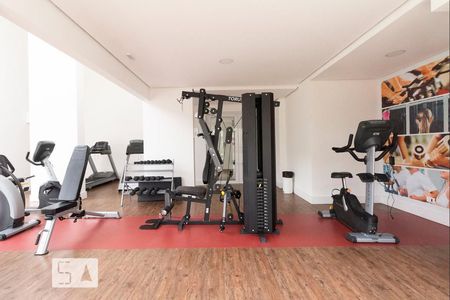 Studio para alugar com 40m², 1 quarto e 1 vaga Studio para alugar com 40m², 1 quarto e 1 vagaÁrea comum - Academia