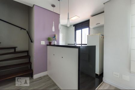Cozinha de kitnet/studio para alugar com 1 quarto, 50m² em Pinheiros, São Paulo