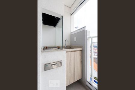 Varanda gourmet de apartamento para alugar com 1 quarto, 45m² em Vila Guarani (z Sul), São Paulo