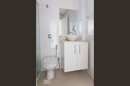 Banheiro de apartamento para alugar com 1 quarto, 39m² em Bela Vista , São Paulo