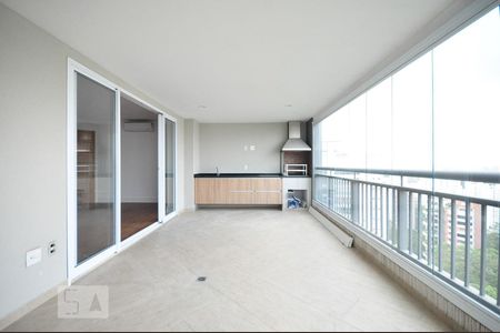 Varanda gourmet	 de apartamento para alugar com 3 quartos, 120m² em Vila Andrade, São Paulo