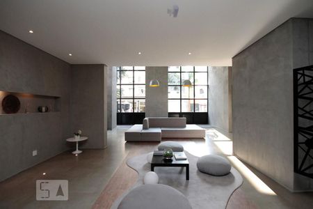 Studio para alugar com 40m², 1 quarto e 1 vagaHall Social